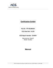 MaxID iDLMax Product User Manual