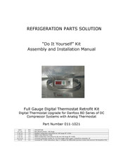 RParts 011-1021 Assembly And Installation Manual