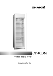 SNAIGE CD40DM Instructions For Use Manual