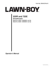 Lawn-Boy 720E Operator's Manual