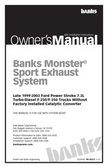 banks Monster Ownersmanual