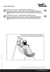 Hauff-Technik MSH-FW Basic-FUBO-FIX Assembly Instruction Manual