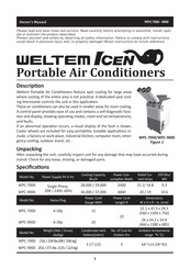 Weltem Icen WPC-9000 Owner's Manual