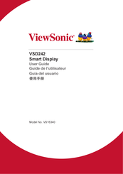 ViewSonic VSD242 User Manual