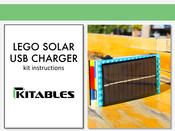Kitables LEGO SOLAR USB CHARGER Instructions Manual