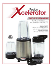 Fusion Xcelerator FX770-P Owner's Manual