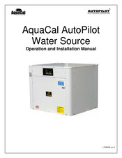 Aquacal AutoPilot WS10 Operation And Installation Manual