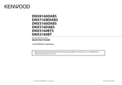 Kenwood DNX5160DABS Quick Start Manual