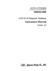 JRC JCY-1700S Instruction Manual