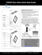 Clearcube CD9424 Quick Start Manual