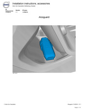 Volvo 31408818 Installation Instructions Manual