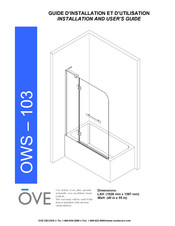 OVE OWS-103 Installation And User Manual