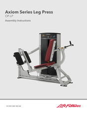 Life Fitness OP-LP Assembly Instructions Manual