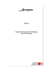 Axon Synapse GPI16 Technical Manual