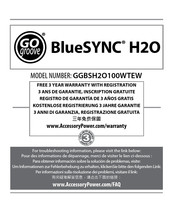 GOgroove BlueSYNC H2O Manual