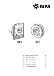 Espa NCR Instruction Manual
