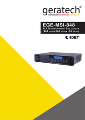 geratech EGE-MSI-848 Manual
