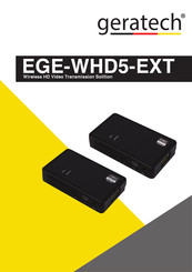 geratech EGE-WHD5-EXT Manual