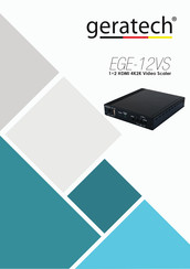 geratech EGE-12VS Manual