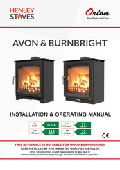 Henley Stoves Orion Burnbright Installation & Operating Manual