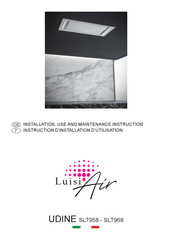 Luisi Air UDINE H95170006 Installation, Use And Maintenance Instruction