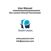 Paryvara Non-contact Infrared User Manual