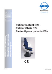 Atmos Patient Chair E2 Operating Instructions Manual