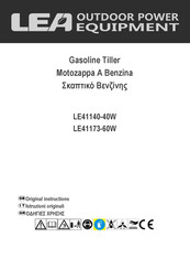 Lea LE41140-40W Original Instructions Manual