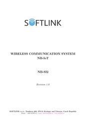 SOFTLINK NB-SI2 Manual