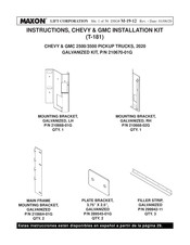 Maxon T-181 Instructions Manual