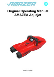 Amazea Aquajet Original Operating Manual