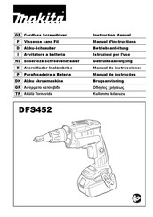 Makita DFS452RTJ Instruction Manual