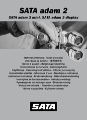 SATA adam 2 Series Operating Instructions Manual