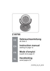 DS Produkte Z 05795 Instruction Manual