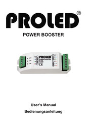 PROLED POWER BOOSTER Manual