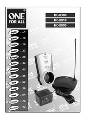 One for All HC-8300 Instruction Manual