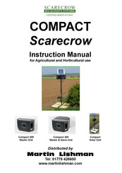 Martin Lishman Scarecrow Compact Solar Instruction Manual