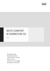 Dorma MUTO COMFORT M DORMOTION 50 Mounting Instruction