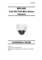 RHOMBUS MDC450 Installation Manual