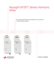 Keysight Technologies Harmonic Mixer M1971V User Manual