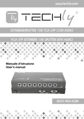 Techly IDATA MSV-AU8B User Manual