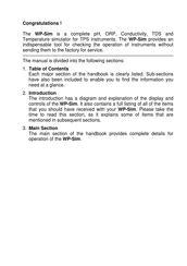 TPS WP-Sim Manual
