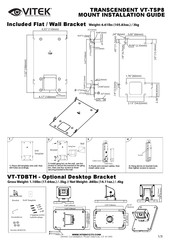 Vitek VT-TSP8 Installation Manual