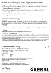Kerbl 37644 Manual Instructions