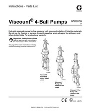 Graco Viscount I Plus Instructions-Parts List Manual