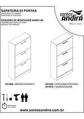 Santos Andirá SAARA 051670 Assembling Instructions