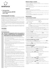 Renkforce E0111R Manual