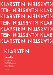 Klarstein Isabella 10033679 Manual