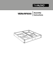 twaudio VERARF600i Assembly Instructions Manual