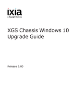 Keysight Technologies Ixia XGS Upgrade Manual